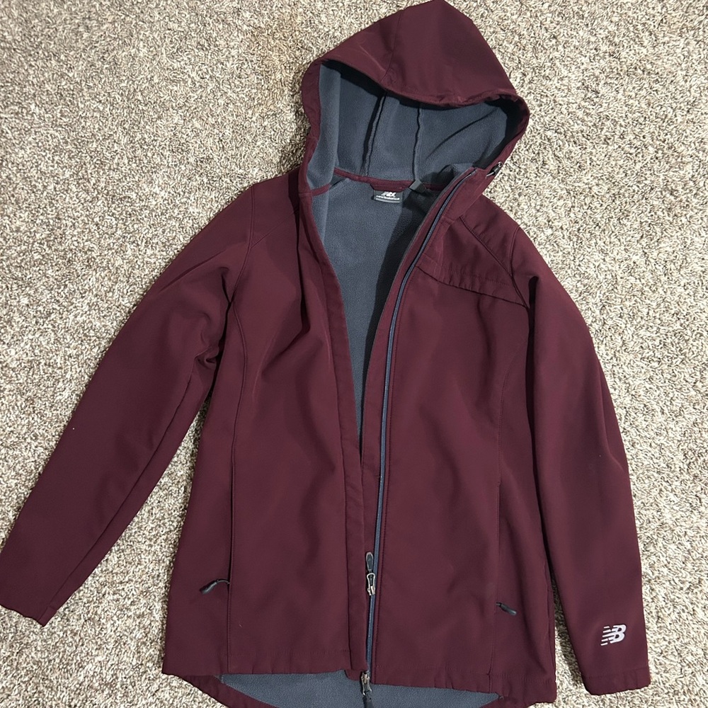 New Balance Gray Fleece Jacket
